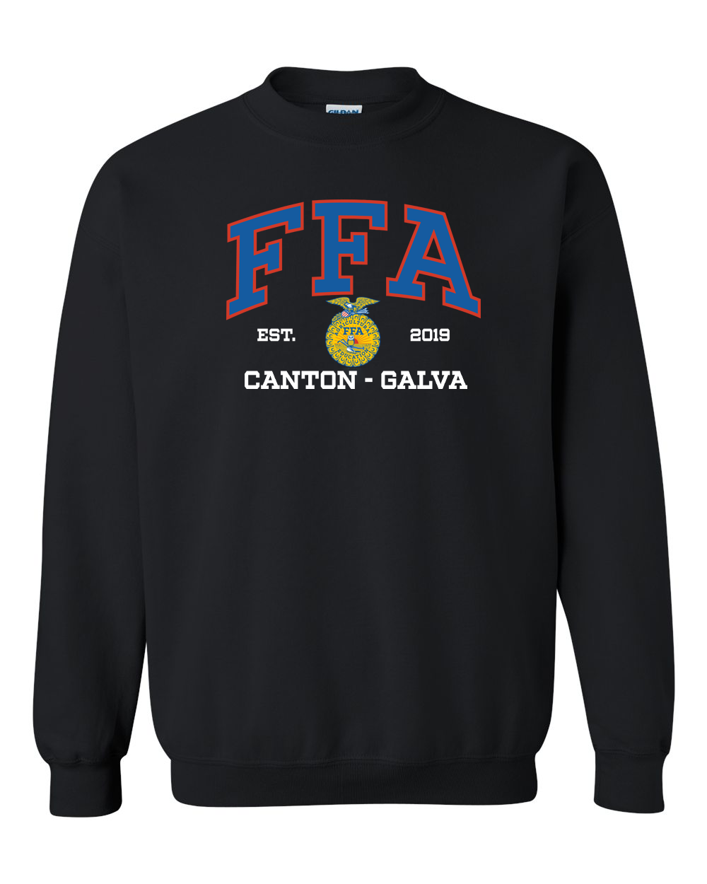 Black Crewneck FFA Sweatshirt